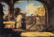 Francesco Guardi Capriccio painting